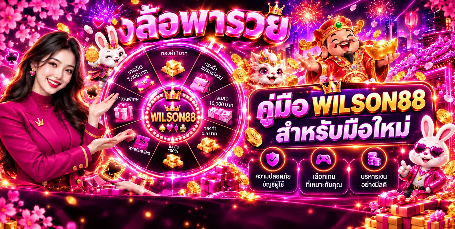 WILSON88 คู่มือมือใหม่ สมัคร เล่น และคุมงบ